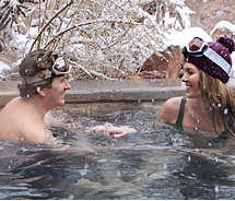 Ojo Caliente Mineral Springs Resort & Spa offers a special winter spa package. // © 2011 Ojo Caliente Mineral Springs Resort & Spa