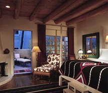 The Sante Fe Inn of the Anasazi partners with Taos Ski Valley and Ten Thousand Waves for two winter ski and spa packages. // © 2011 Sante Fe Inn of the Anasazi