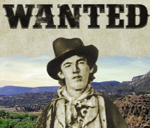 The Catch the Kid contest challenges participants to find Billy the Kid for a $10,000 grand prize. // © 2011 New Mexico Tourism Department