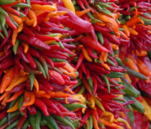 The Chile Harvest package is for fans of the New Mexico chile. // © 2012 Hatch Valley Chile Festival