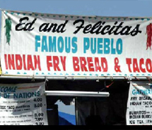 The Gathering of Nations Pow Wow will also feature Native American food including fry bread. // (c) 2012 The Gathering of Nations Pow Wow