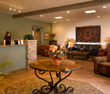 Santa Fe Sage Inn’s lobby // © 2011 Santa Fe Sage Inn