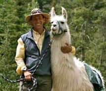 Llama hiking is one playful adventure that Taos is highlighting in its Adventures de Taos effort. // © 2013 Wild Earth Llama Adventures