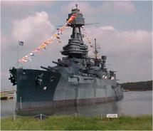 Battleship Texas was the flagship of the Texas Navy in 1948. // © 2011 D. Mitchell