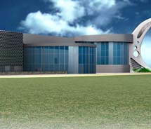 A rendering of the new aquarium // © 2012 Living Planet Aquarium