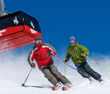 The Adult Grand Press provides unlimited skiing and riding for 135 days. // © 2011 Jackson Hole Mountain Resort