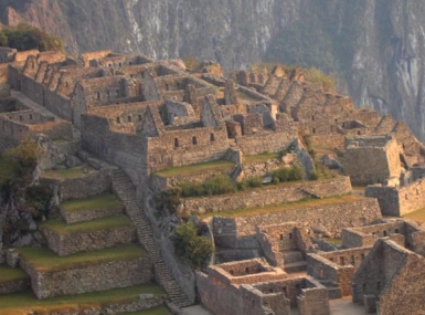 Machu Picchu in the early morning // (c) 2009 Skye Mayring